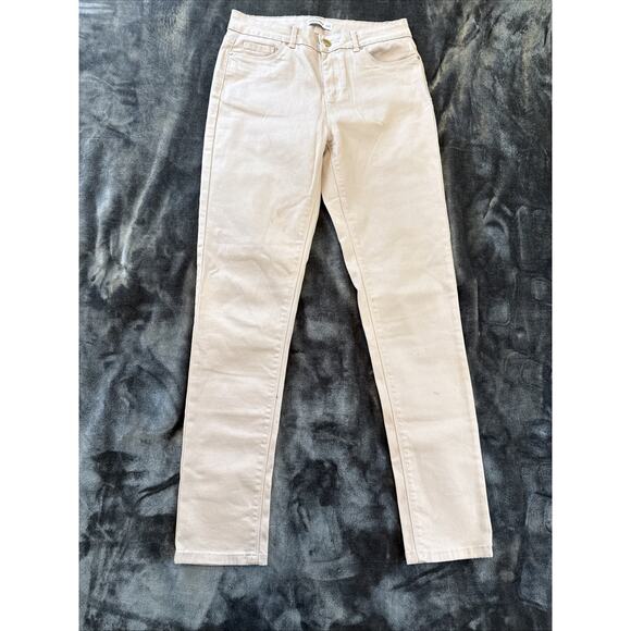 Blush Denim - Gallery Women's Skinny Pants Stretch Blush Pink Size UK 10/US 6/EUR 38